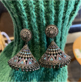 S925 Silver Needle Ethnic Jewelry Wind Chime Earrings