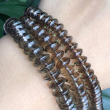 Smoky Quartz Crystal Glass Round Beads 6 8 10mm