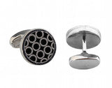 Men's Round Copper Cufflinks L1781