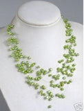 Green Pearl Necklace Akoya Jewelry