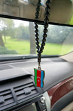 Azerbaijan Flag Necklace Phone Case Car Sticker