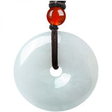 Burmese Jade Flying Dragon Pendant Necklace