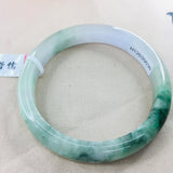 Zheru Natural Jadeite Bracelet Double 54-62mm Female Jade Gift