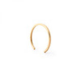 Titanium Steel Open Bangles Thin Square Cuff Bracelet Couple