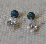 Freshwater Pearl Stud Earring 3.5-4mm Tiny Pearls Fine Jewelry