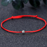 925 Silver Bead Anklet Foot Jewelry Lucky Leg Chain Anniversary Gift