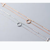 925 Silver Rose Cuff Bracelet, Adjustable Size