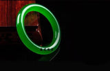 Chinese Jade Bracelet Hand Carved Koraba Fine Jewelry