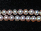 16in 6-7mm AA Lavender Freshwater Pearl Strand