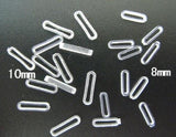 Rubber Stoppers 100pcs/lot for 8mm 10mm Slide Letter Bracelet DIY Accessories
