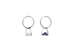 Gem Claw Jewelry Display Prong Ring Holder Loose Gemstone Large Diamond Holder