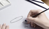 5mm Tennis Bracelet Bangle for Women Anniversary Gift S5446