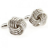 Enamel & Metal Knots Cufflink Cuff Link 1 Pair - Best Promotion