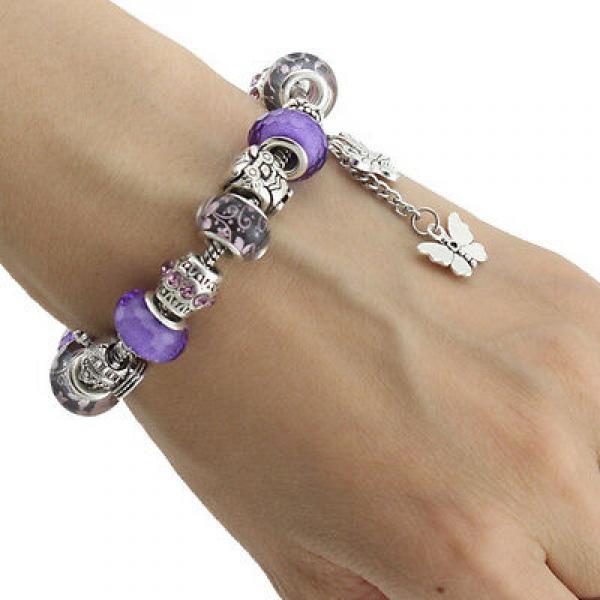 CHARMS bracelet with metal pendants