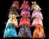 15x18 cm Chinese Style Embroider Jewelry Bags, Lot of 10