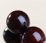 Small Leaf Red Sandalwood Bracelet 108 Beads Men Women