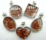 Turquoise Quartz Crystal Tiger Eye Pendant for DIY Jewelry Making