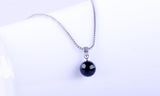 Natural Agate 925 Sterling Silver Pendant Charms PE55