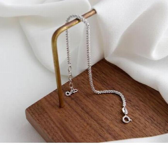 SHANICE 925 Silver Chain Punk Star Bracelet Women