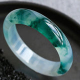 Zheru Jade Two-Tone Bracelet 54-64mm Princess Jewelry