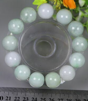 Cert'd Green 100% Natural A JADE Jadeite Bracelet