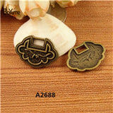 BoYuTe 18*26MM Lock Charms Diy Accessories Antique Bronze Plated