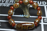 Tibet Natural Nine eyes and Three Eyes Bracelets Tibetan Pear Bracelet jewelry