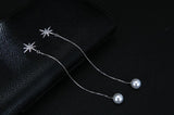 925 Sterling Silver Tassel Earrings for Women - Gift