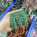 Green Aventurine Bridge Bracelet 8x21mm Wholesale