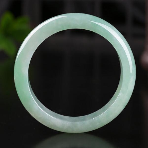 Zheru Natural Myanmar Jadeite Bracelet 54-64mm