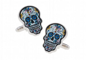 Skull Skeleton Cufflinks for shirt L1611