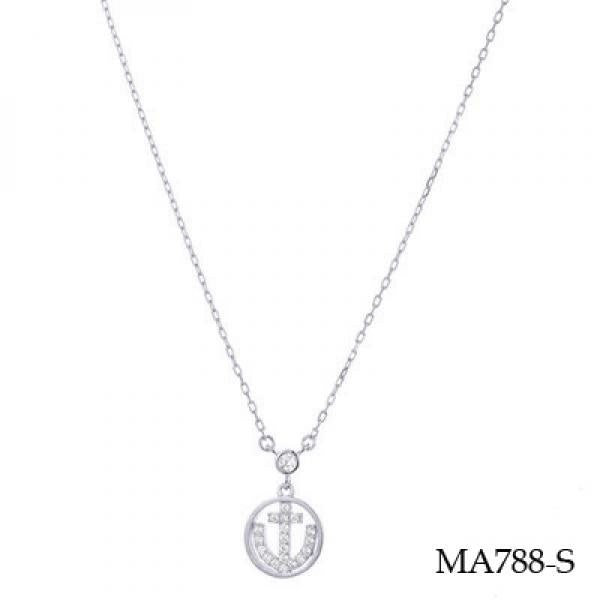 Silver Red Rope Bangle Bracelet Jewelry Chain MA788