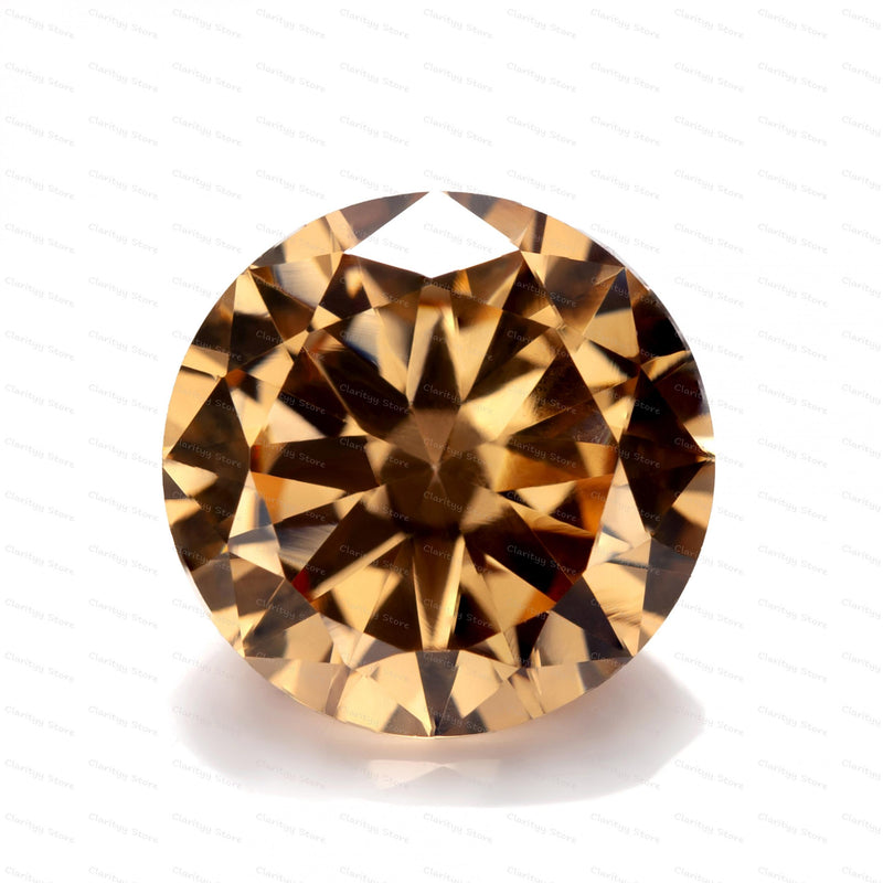 5.0ct Brilliant Cut CZ Stones Round Shape