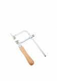 GemTrue Stainless Steel Head + Wooden Handle Jewelers Saw Frame