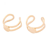 5pcs Adjustable Stainless Steel Ring Base Blanks for DIY Finger Rings