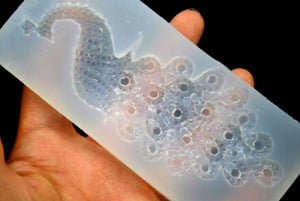 Peacock Ornaments Pendant Epoxy Mold DIY Mobile Phone Set Decor Jewelry Tools