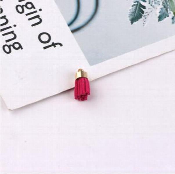 50pcs Alloy Caps Tassel DIY Jewelry Earring/Bags/Key Pendants