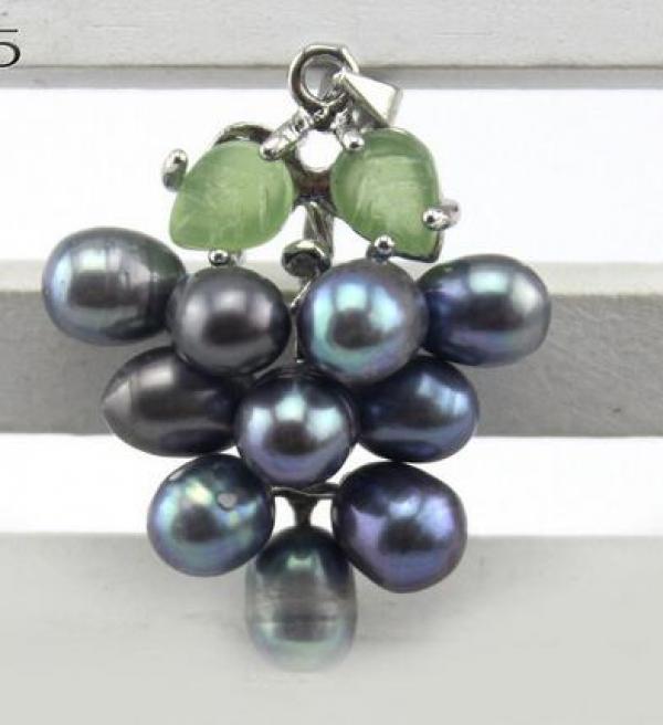 45mm Freshwater Pearl Pendant, 7x9mm, Natural