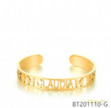 Charms Letters Women's Bangle BT201110-S