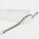 Heart-shaped Stainless Steel Bracelet Mesh Strap Magnet Clasp