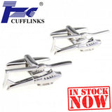 Plane Cufflink Cuff Link 2 Pairs Set Promotion