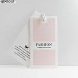 PK025 Foil Hang Tag Printing for Kids Clothes Personal Logo