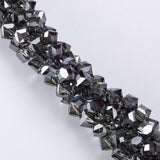 20Pcs Square Glass Spacer Beads DIY Bracelet Jewelry Making Cube Crystal Beads
