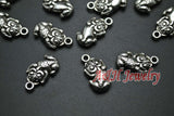 Ancient Silver Chinese Pixiu Alloy Charms For Jewelry Making 20pc/lot