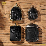 King Antique Jewelry Crystal Buddha Pendant Necklace