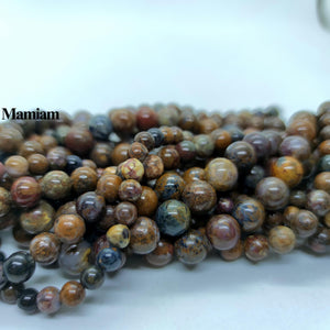 Natural Africa Pietersite Beads 6-10mm Diy Bracelet Necklace
