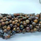 Natural Africa Pietersite Beads 6-10mm Diy Bracelet Necklace