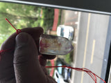 Nature Stone Crystal Necklace Raw Stone Pendant