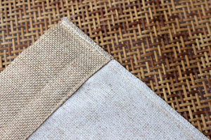 10 Vintage Jute Sack Drawstring Gift Bags - Jewelry/Wedding/Christmas/Birthday
