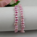 Pink Freshwater Pearl Bead String 3-4mm Loose Jewelry